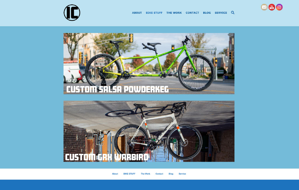 AR 341 Web Design - Bicycle Website