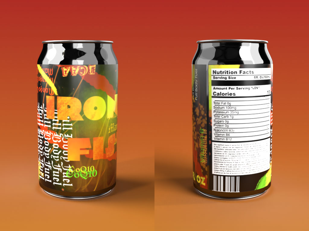 AR 440 Advanced Typography - Soda Can