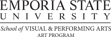 Emporia State University - School of Visual & Performing Arts - Art Program Wordmark
